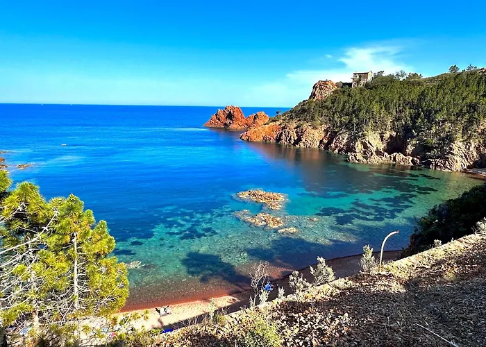 شقة Antheor - Vue Exceptionnelle - Refait A Neuf 4 Couchages Saint-Raphaël